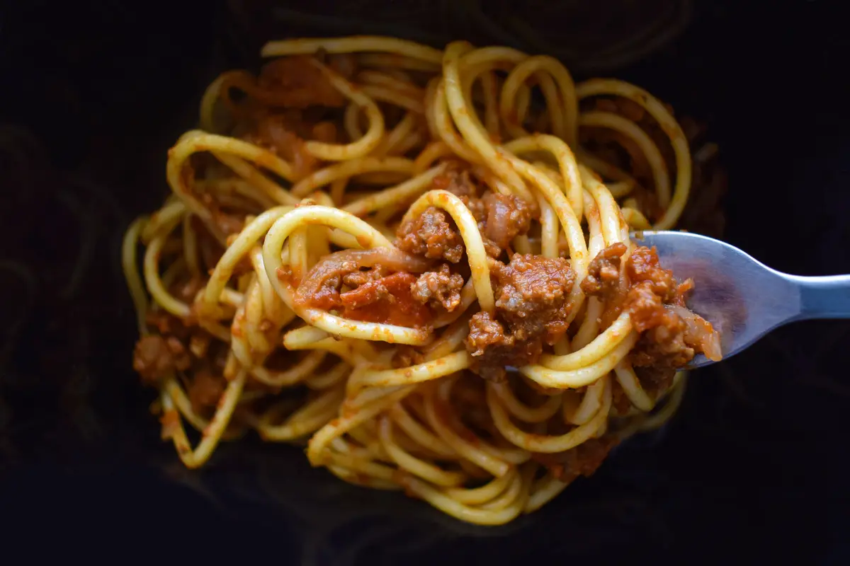 špagety bolognese – talianska pasta s mäsovou omáčkou v Bratislave
